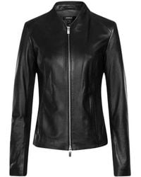 Arma - Jassen ,Zwart ,Leer Stevie Jas - Lyst