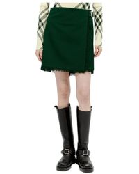 Burberry - Short Skirts - Lyst