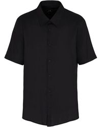 ARMANI EXCHANGE - Short Sleeve Shirts - Lyst