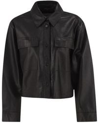 Weekend by Maxmara - Leather Jackets - Lyst