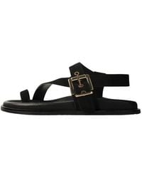 L37 - Schoenen ,Zwart ,Leer Salt Water Flip-Flop - Lyst