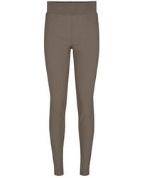 Freequent - Hoge Taille Skinny Powerstretch Broek - Lyst