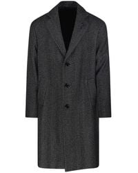 Lardini - Single-Breasted Coats - Lyst