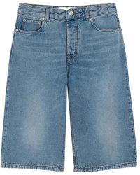 Ami Paris - Denim Shorts - Lyst