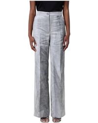 Pinko - Wide Trousers - Lyst