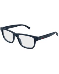 Gucci - Elegante Web Detail Zonnebril - Lyst