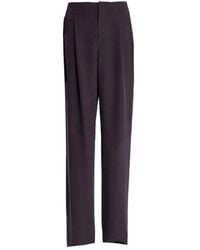 Saint Laurent - Silk Pants - Lyst