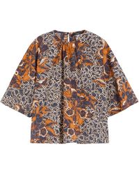 Weekend by Maxmara - Overhemden ,Veelkleurig ,Katoen Wkdquaglia Blouse - Lyst
