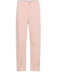 Saint Tropez - Jeans ,Roze ,Straight Jeans - Lyst