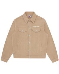 ICECREAM - Jassen ,Katoen Fleece Trucker Jas - Lyst
