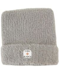 CASABLANCA - "Fluffy" Nylon Square Hat - Lyst