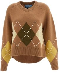 arch4 - V-Neck Knitwear - Lyst
