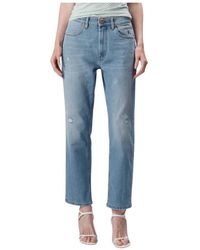 Jeckerson - Jeans ,Blauw ,Denim Boyfriend Fit Denim Jeans - Lyst