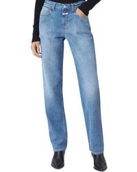 Closed - Straight Fit Jeans - Lyst