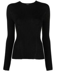 Lanvin - Round-Neck Knitwear - Lyst