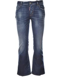 Femme Vêtements Jeans Jeans bootcut bell bottom trousers Jean DSquared² en coloris Bleu 10 % de réduction 