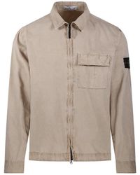 Stone Island - Light Jackets - Lyst