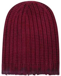 Avant Toi - Cappello beanie in lana e cashmere rosso - Lyst