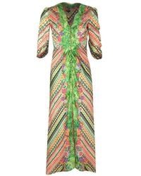 Saloni - Midi Dresses - Lyst