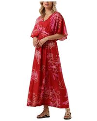 Stella Forest - Fuchsia Maxi Kleid - Lyst