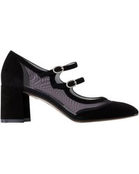 CAREL PARIS - Schwarze Lederpumps - Lyst