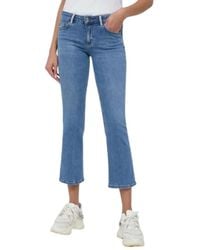 Liu Jo - Cropped Jeans - Lyst