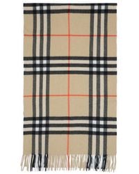 Burberry - Cashmere Scarf-Donna - Lyst