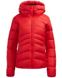 Columbia - Jassen ,Rood ,Leer Donzen Jas - Lyst
