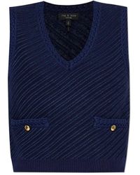 Rag & Bone - V-Neck Knitwear - Lyst