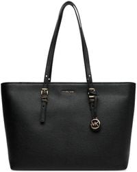 Michael Kors - Schwarze Lederhandtasche Reißverschluss - Lyst
