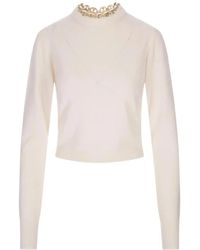 Rabanne - Round-Neck Knitwear - Lyst