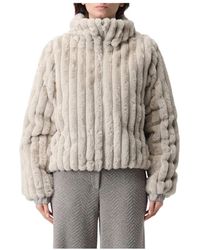 Save The Duck - Faux Fur & Shearling Jackets - Lyst