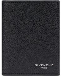 Givenchy - Kartenetui Aus Genarbtem Leder - Lyst