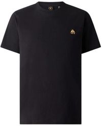 Moose Knuckles - Tops ,Zwart ,Crescent Tee - Lyst