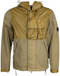C.P. Company - Jassen ,Groen ,Nylon Outerwear Medium Jacket - Lyst