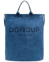 Dondup - Borsa shopping in denim - Lyst