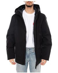 Elvine - Jassen ,Zwart ,Leer Vhinner Jacket - Lyst