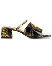 Versace Jeans Couture - Heeled Mules - Lyst