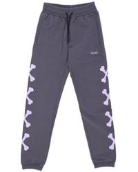 PHOBIA ARCHIVE - Broeken ,Grijs ,Katoen Cross Bones Pants - Lyst