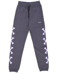 PHOBIA ARCHIVE - Broeken ,Grijs ,Katoen Cross Bones Pants - Lyst