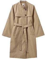 Sofie Schnoor - Klassieke Trenchcoat Kameel - Lyst