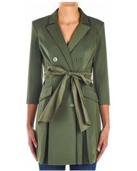 Elisabetta Franchi Blazer Ab05406e2 02 - Groen