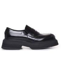 THE ANTIPODE - Schwarze flache schuhe mit 98% baumwolle - Lyst