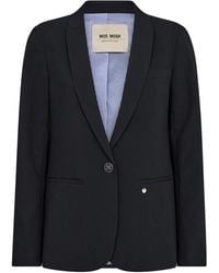Mos Mosh - Klassischer Blazer Mit V-Ausschnitt Und Knopfverschluss - Lyst