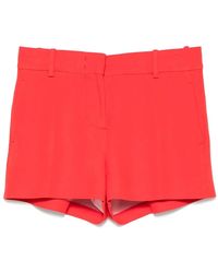 Ermanno Scervino - Korte Broeken ,Rood ,Denim Casual Denim Shorts Met Zakken - Lyst