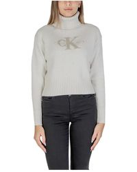 Calvin Klein - Turtlenecks - Lyst