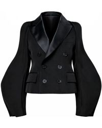 Sacai - Jassen ,Zwart ,Katoen Jassen - Lyst