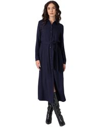 Kocca - Lange, Getailleerde Jurk - Lyst