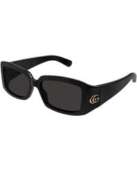 Gucci - Schwarze/graue sonnenbrille,stylische sonnenbrille für frauen - Lyst