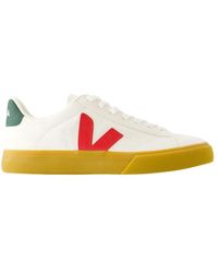Veja - Campo sneakers in pelle - bianco - Lyst